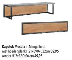 Pronto wonen Kapstok Mesola aanbieding