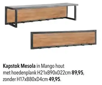 Pronto wonen Kapstok Mesola aanbieding
