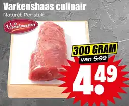 Dirk Varkenshaas culinair aanbieding