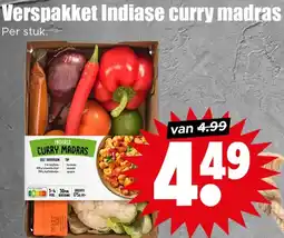 Dirk Verspakket Indiase curry madras aanbieding