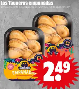 Dirk Los Taqueros empanadas aanbieding