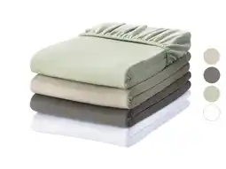 Lidl LIVARNO home Jersey hoeslaken 90-100 x 200 cm aanbieding