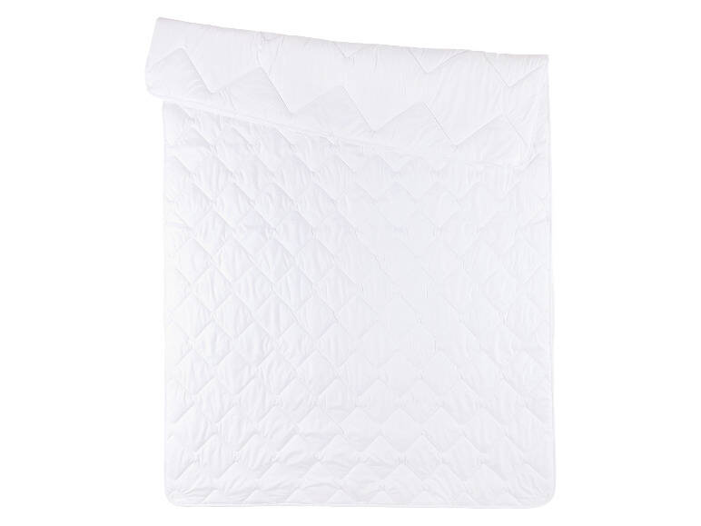 Häussling Home Plissé donsdekbed, 155 x 220 cm, dekbed voor het hele jaar, 90% dons, ook geschikt voor mensen met allergieën, overtrek 100% katoen, vulgewicht 670 g