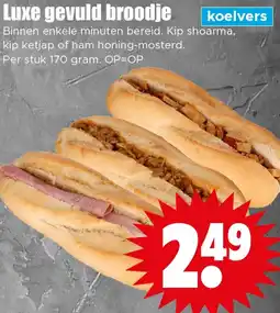 Dirk Luxe gevuld broodje aanbieding