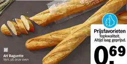 Albert Heijn AH Baguette aanbieding