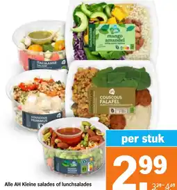 Albert Heijn Alle AH Kleine salades of lunchsalades aanbieding