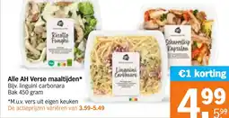 Albert Heijn Alle AH Verse maaltijden aanbieding