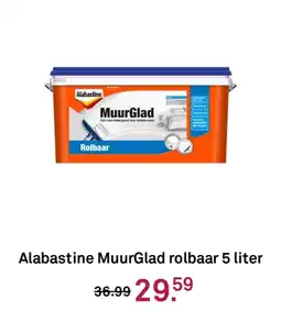 Karwei Alabastine MuurGlad rolbaar aanbieding