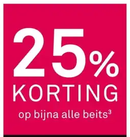Karwei Op bijna alle beits aanbieding