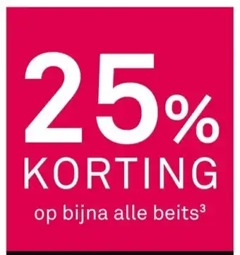 Karwei Op bijna alle beits aanbieding
