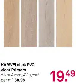 Karwei KARWEI click PVC vloer Primera aanbieding