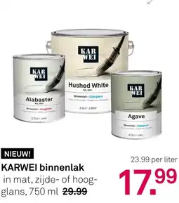 Karwei KARWEI binnenlak aanbieding