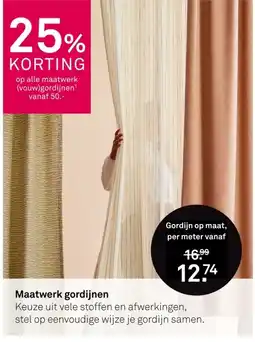 Karwei Maatwerk gordijnen aanbieding
