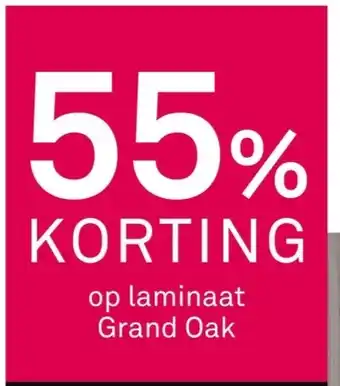 Karwei Op laminaat grand oak aanbieding
