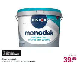 Karwei Histor Monodek aanbieding