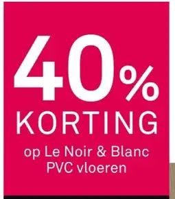 Karwei Op le noir & blanc pvc vloeren aanbieding