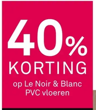 Karwei Op le noir & blanc pvc vloeren aanbieding