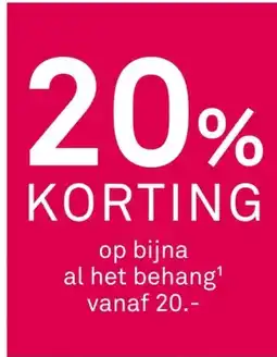 Karwei Op bijna al het behang aanbieding