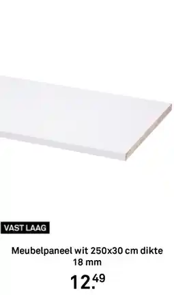 Karwei Meubelpaneel wit aanbieding