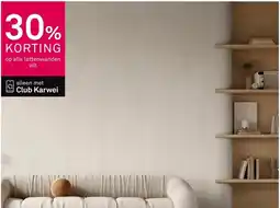 Karwei Lattenwand vilt beige aanbieding