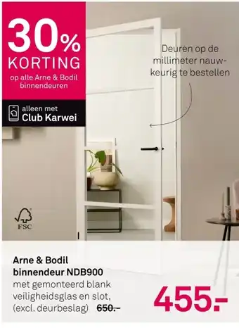 Karwei Arne & Bodil binnendeur NDB900 aanbieding