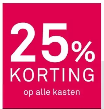 Karwei Op alle kasten aanbieding