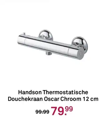 Karwei Handson Thermostatische Douchekraan Oscar Chroom aanbieding