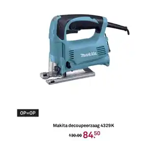 Karwei Makita decoupeerzaag 4329K aanbieding