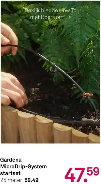 Karwei Gardena MicroDrip System startset aanbieding
