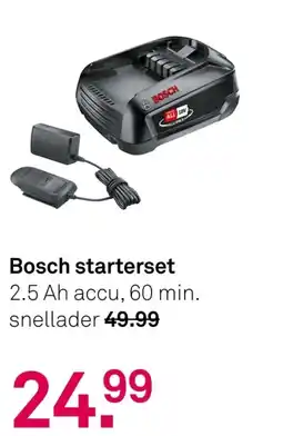 Karwei Bosch starterset aanbieding