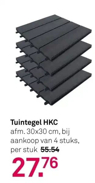 Karwei Tuintegel HKC aanbieding