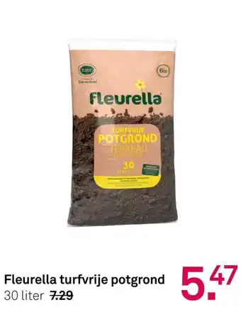 Karwei Fleurella turfvrije potgrond aanbieding