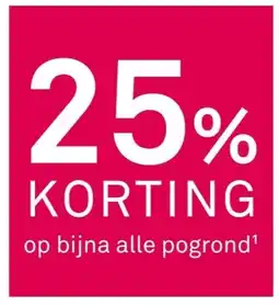 Karwei Op bijna alle pogrond aanbieding