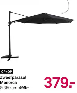 Karwei Zweefparasol Menorca aanbieding