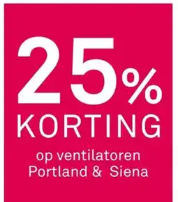 Karwei Op ventilatoren portland & siena aanbieding