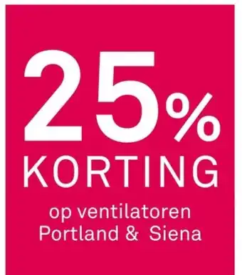 Karwei Op ventilatoren portland & siena aanbieding