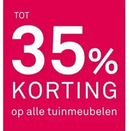 Karwei Op alle tuinmeubelen aanbieding