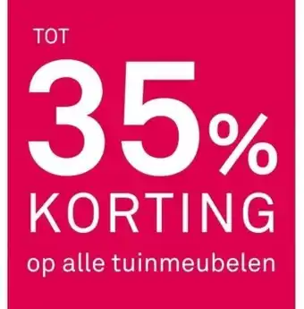 Karwei Op alle tuinmeubelen aanbieding