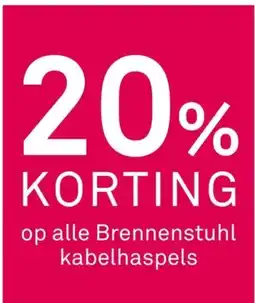 Karwei op alle Brennenstuhl aanbieding