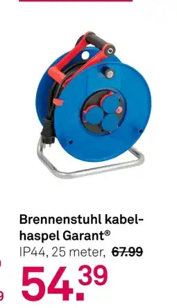 Karwei Brennenstuhl kabel haspel Garant IP44 aanbieding