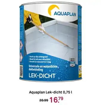 Karwei Aquaplan Lek-dicht aanbieding