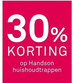 Karwei Op handson huishoudtrappen aanbieding