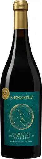 Wijnvoordeel Menzatia Primitivo Susumaniello aanbieding