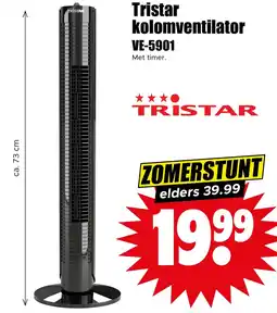 Dirk Tristar Kolomventilator VE-5901 aanbieding