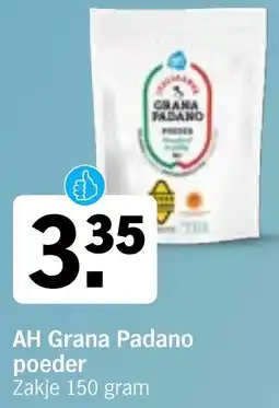 Albert Heijn AH Grana Padano poeder aanbieding
