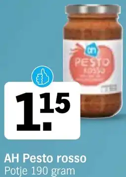 Albert Heijn AH Pesto rosso aanbieding