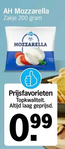 Albert Heijn AH Mozzarella aanbieding