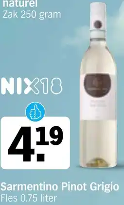 Albert Heijn Sarmentino Pinot Grigio aanbieding