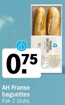 Albert Heijn AH Franse baguettes aanbieding