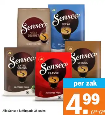 Albert Heijn Alle Senseo koffiepads aanbieding